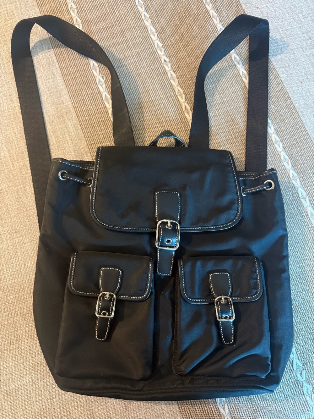 Coach Vintage Black Purse Backpack